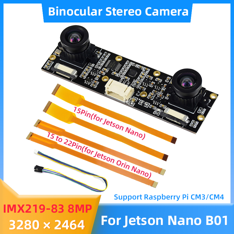 Raspberry Pi Hq Camera Microscope Lens - Kamera lornetkowa 8MP IMX219 dla NVIDIA