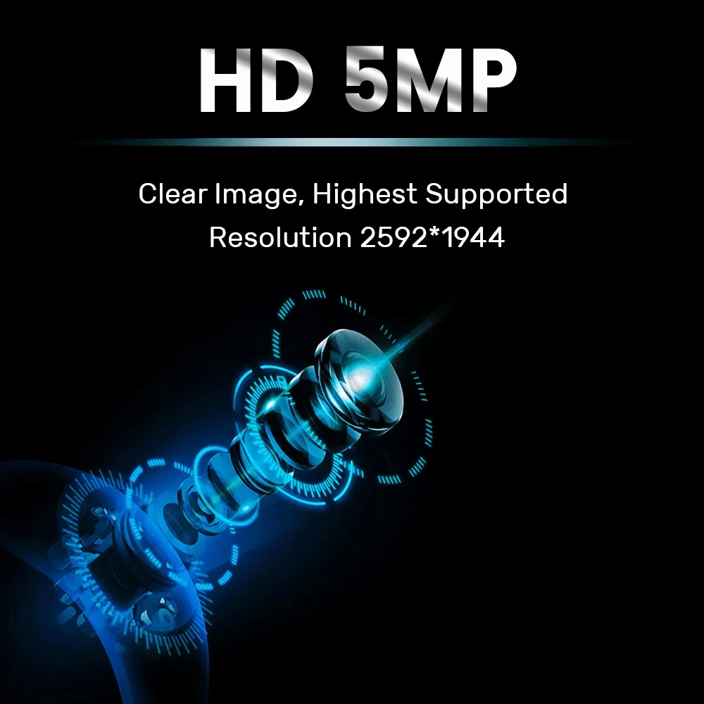 Moduł kamery OV5647 do kamery  – Raspberry Pi Hq Camera Microscope Lens recenzja i cena